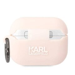 Беспроводные наушники Karl Lagerfeld 3D Logo NFT Choupette TPU Case for Airpods 1|2 White цена и информация | Наушники | 220.lv