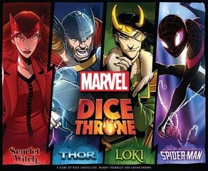 Galda spēle Dice Throne Marvel 4-Hero Box, EN cena un informācija | Galda spēles | 220.lv