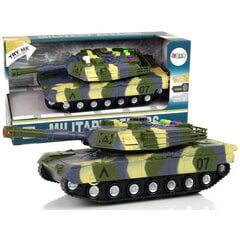 Rotaļu tanks Moro Green 1:16 ar skaņām un gaismām цена и информация | Игрушки для мальчиков | 220.lv
