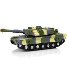 Rotaļu tanks Moro Green 1:16 ar skaņām un gaismām цена и информация | Игрушки для мальчиков | 220.lv