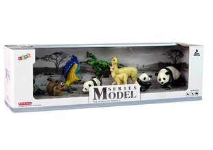 Комплект фигурок диких животный, 9 шт. цена и информация | Игрушки для девочек | 220.lv
