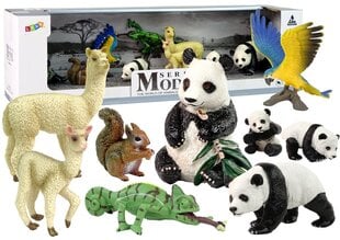 Комплект фигурок диких животный, 9 шт. цена и информация | Игрушки для девочек | 220.lv