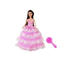 Lelle "Tumšmatainā princese" LeanToys, 28 cm цена и информация | Игрушки для девочек | 220.lv