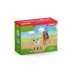 SCHLEICH FARM WORLD Kovboju komandas laso mešanas prieki цена и информация | Игрушки для девочек | 220.lv