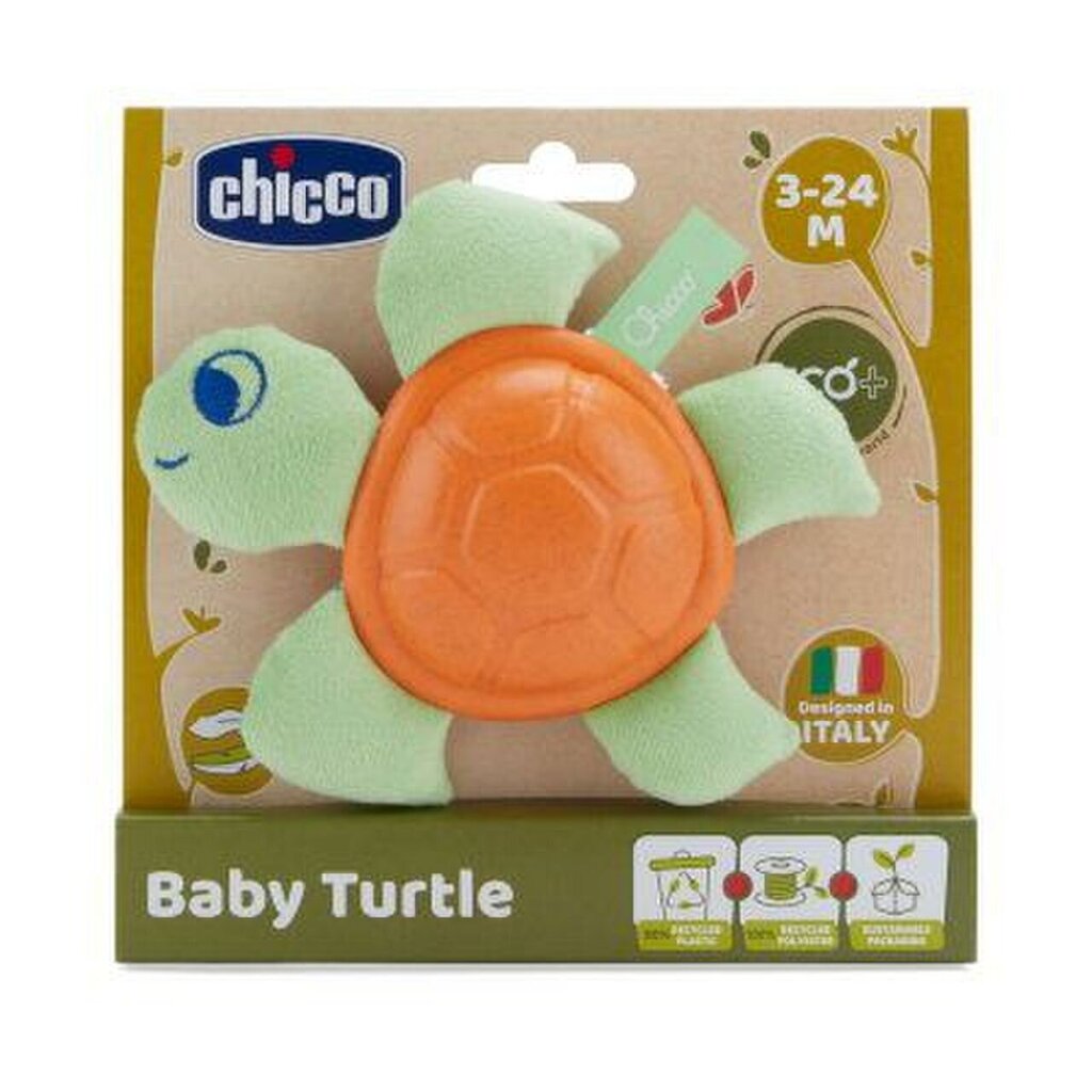 CHICCO Bruņurupuču mazulis cena un informācija | Rotaļlietas zīdaiņiem | 220.lv