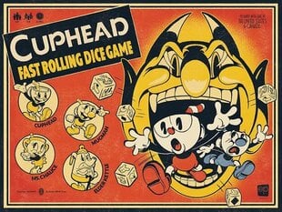Galda spēle Cuphead: Fast Rolling Dice Game cena un informācija | Galda spēles | 220.lv