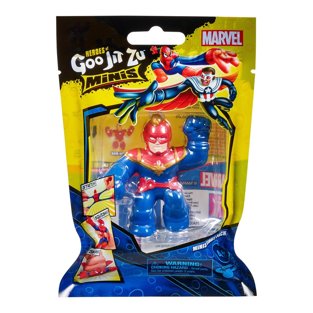 HEROES OF GOO JIT ZU MINI Marvel figūriņas, vienpaka, W5 cena un informācija | Rotaļlietas zēniem | 220.lv