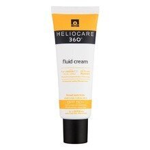 Heliocare 360 ° Fluid Cream SPF50 + - Aizsargkrēms fluīds sejai, 50 ml cena un informācija | Sejas krēmi | 220.lv