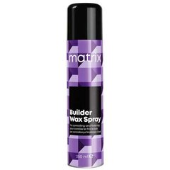 Izsmidzināms matu vasks Matrix Builder Wax Spray, 250 ml cena un informācija | Matu veidošanas līdzekļi | 220.lv