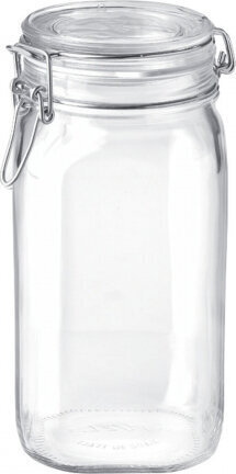 Bormioli Rocco Pārtikas konservēšanas trauks Bormioli Rocco fido Caurspīdīgs Stikls (1,5 L) (6 gb.) cena un informācija | Trauki un piederumi konservēšanai | 220.lv
