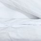vidaXL gultasveļas komplekts, balts, 200x220 cm, viegla mikrošķiedra цена и информация | Gultas veļas komplekti | 220.lv