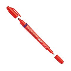 Marķieris DURA-INK Dual Tip, 0.7 MM, sarkans cena un informācija | Rakstāmpiederumi | 220.lv