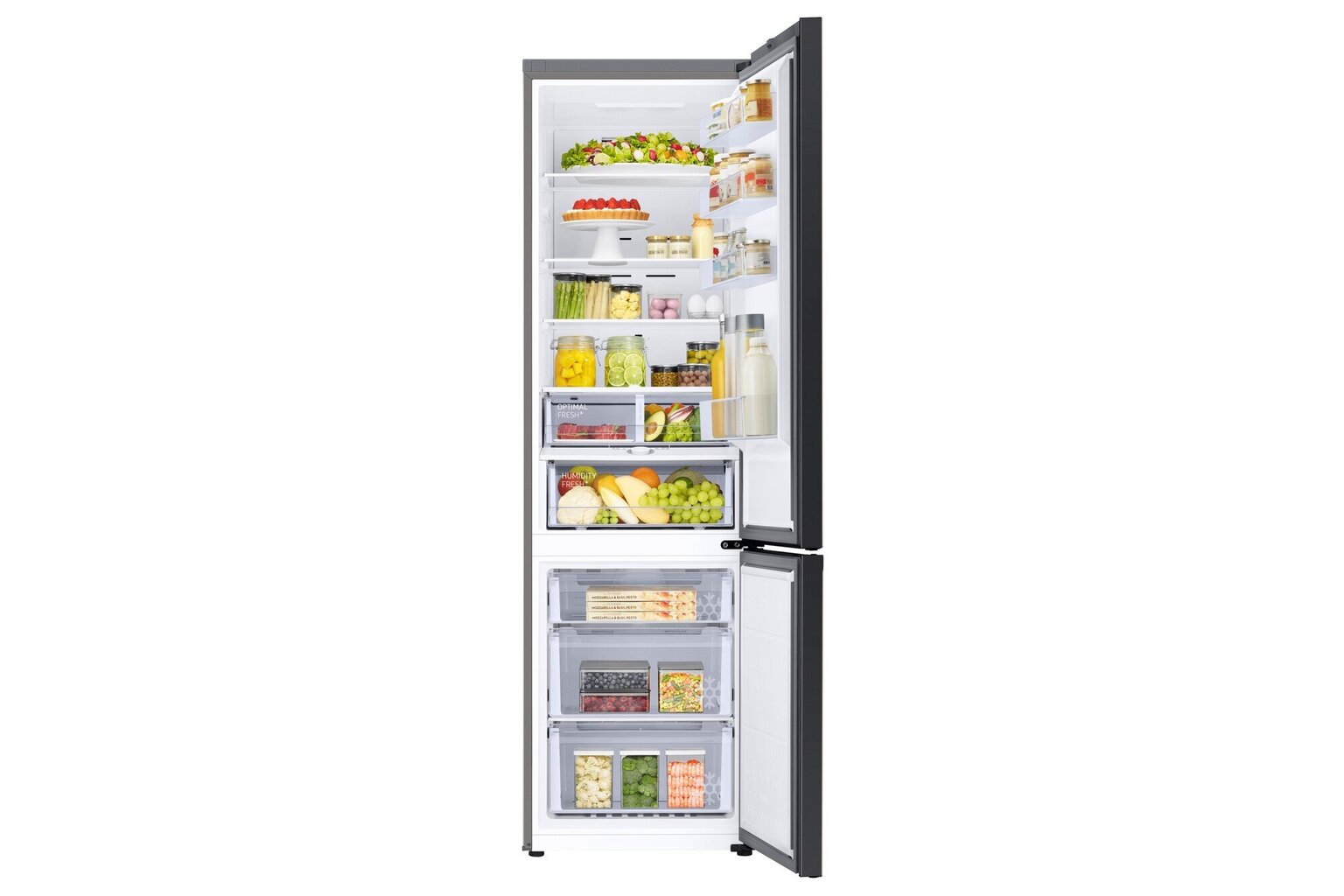 Refrigerator Samsung 203cm, NF Vanilla cena un informācija | Ledusskapji | 220.lv