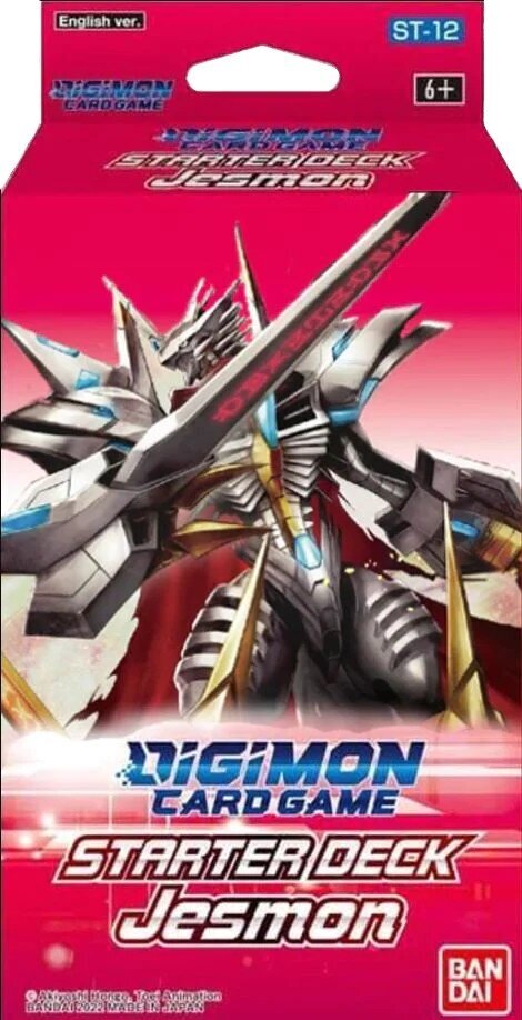 Kāršu spēle Digimon Kāršu spēle Starter Deck Jesmon ST12, EN цена и информация | Galda spēles | 220.lv
