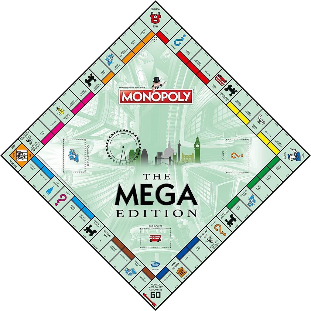 Monopols Mega izdevums цена и информация | Galda spēles | 220.lv