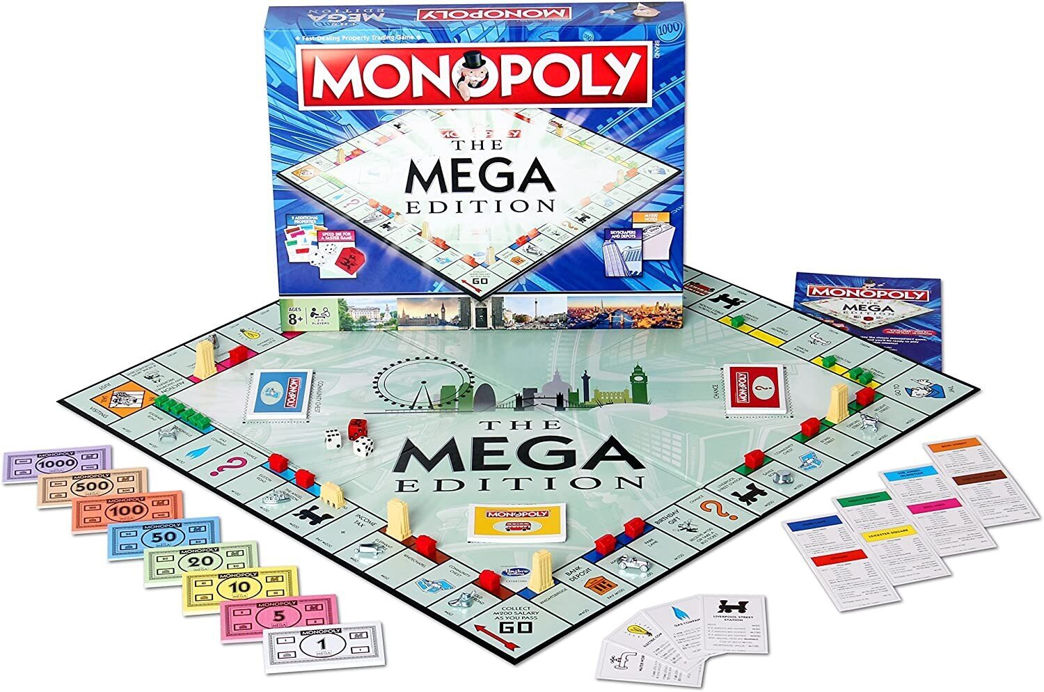 Monopols Mega izdevums cena un informācija | Galda spēles | 220.lv