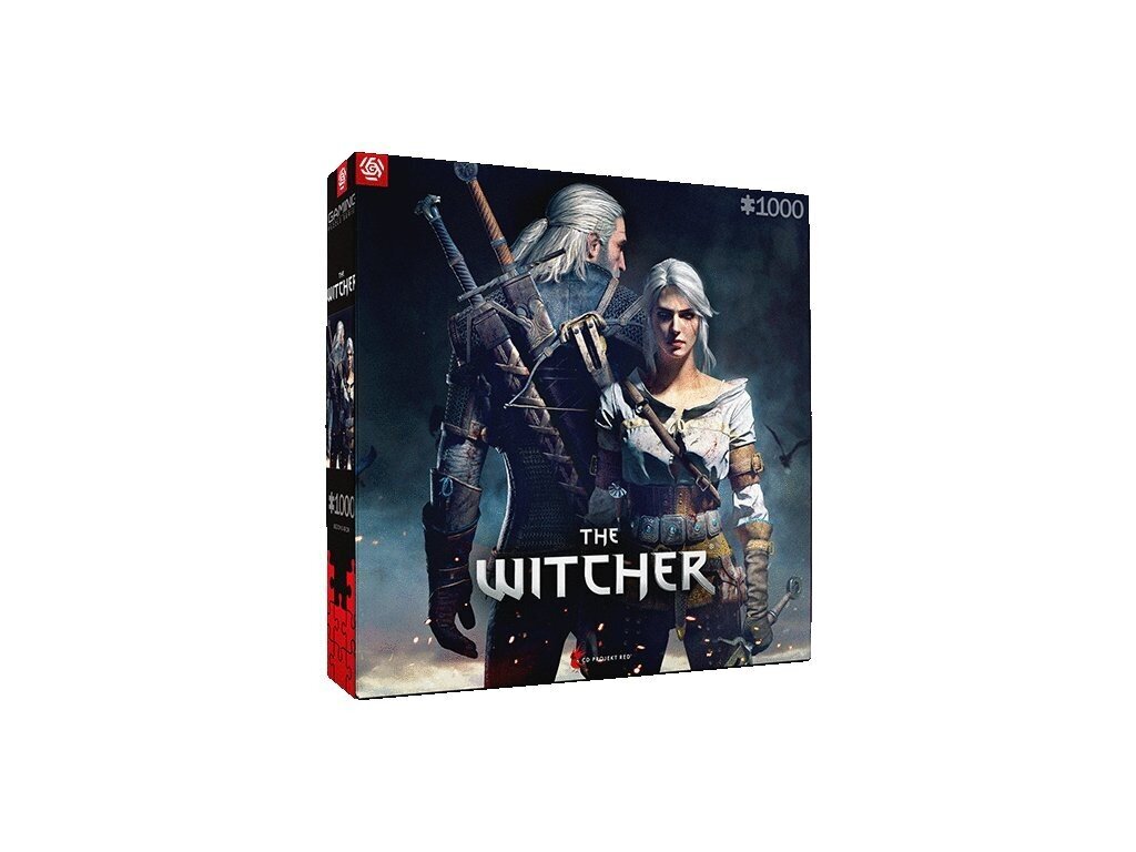 The Witcher: Geralt & Ciri puzle цена и информация | Puzles, 3D puzles | 220.lv