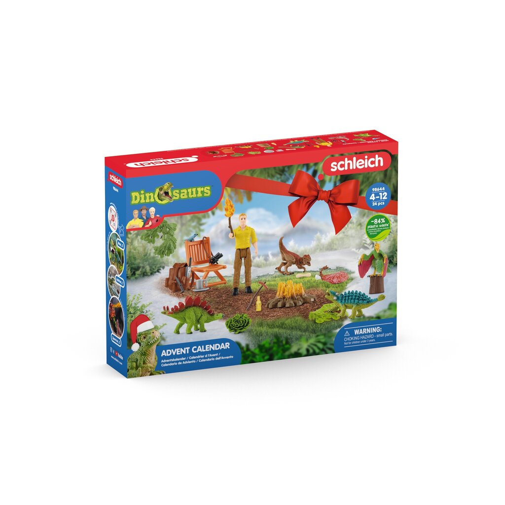 SCHLEICH DINOSAURS Adventes kalendārs 2022 цена и информация | Attīstošās rotaļlietas | 220.lv