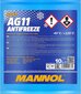 Mannol Antrefreeze AG11-40 vēsāks sala aizsardzības dzesēšanas šķidrums, 10 litri cena un informācija | Vējstiklu un dzesēšanas šķidrumi | 220.lv