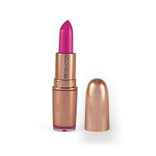 Lūpu krāsa Makeup Revolution Rose Gold Lipstick 4 g, Girls Best Friend cena un informācija | Lūpu krāsas, balzāmi, spīdumi, vazelīns | 220.lv