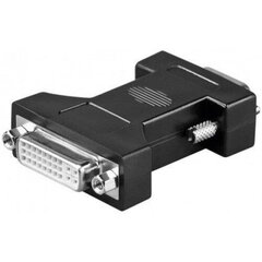 Adapteris VGA(M) -> DVI(F) cena un informācija | Adapteri un USB centrmezgli | 220.lv