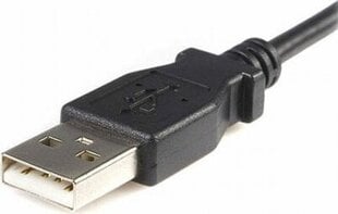 Kabelis Micro USB Startech UUSBHAUB50CM  USB A Micro USB B Melns cena un informācija | Kabeļi un vadi | 220.lv