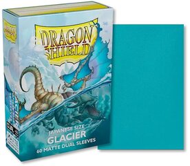 Spēle Dragon Shield Japanese size Matte Dual Sleeves - Glacier (60 gab.) цена и информация | Настольные игры, головоломки | 220.lv