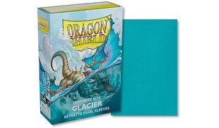 Spēle Dragon Shield Japanese size Matte Dual Sleeves - Glacier (60 gab.) cena un informācija | Galda spēles | 220.lv