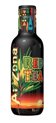 Sarkanās tējas dzēriens Arizona, 450 ml cena un informācija | Atsvaidzinoši dzērieni | 220.lv