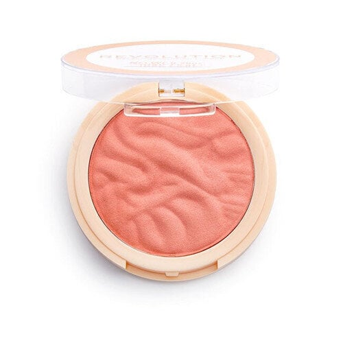 Makeup Revolution Reloaded Powder Blush - Ilgnoturīgs pūderveida vaigu sārtums 7.5 g, Peach Bliss #E79887 cena un informācija | Bronzeri, vaigu sārtumi | 220.lv