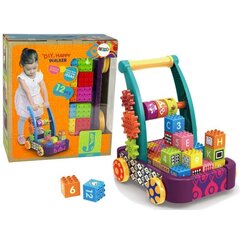 Krāsaini bērnu ratiņi 2 in1 cena un informācija | Attīstošās rotaļlietas | 220.lv