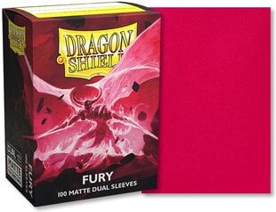 Spēle Dragon Shield Standard Matte Dual Sleeves - Fury (100 gab.) cena un informācija | Galda spēles | 220.lv