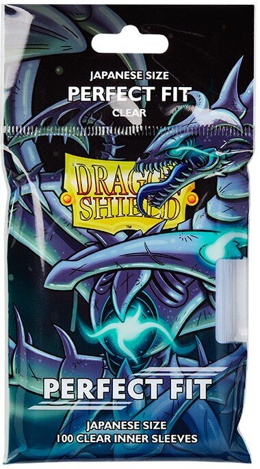 Spēle Dragon Shield Japanese Size Perfect Fit Inner Sleeves - Clear (100 gab.) cena un informācija | Galda spēles | 220.lv