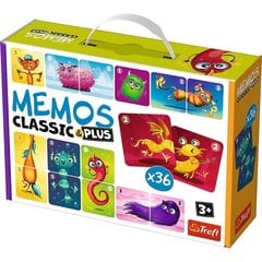 TREFL Memo Classic Plus Skaņas un kustības cena un informācija | Galda spēles | 220.lv