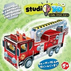 3D пазл Пожарная машина цена и информация | Пазлы | 220.lv