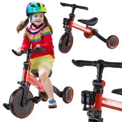 Trike Fix Mini krosa trīsritenis 3in1 ar pedāļiem, sarkans цена и информация | Трехколесные велосипеды | 220.lv