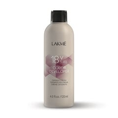 Капиллярный окислитель Lakmé 18 vol 5,4 %, 120 мл цена и информация | Краска для волос | 220.lv