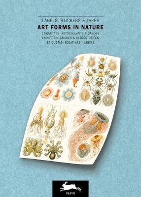 Art Forms in Nature: Label & Sticker Book cena un informācija | Grāmatas par veselīgu dzīvesveidu un uzturu | 220.lv