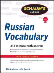 Schaum's Outline of Russian Vocabulary Revised edition cena un informācija | Svešvalodu mācību materiāli | 220.lv