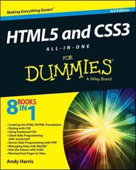 HTML5 and CSS3 All-in-One For Dummies 3e 3rd Edition цена и информация | Книги по экономике | 220.lv