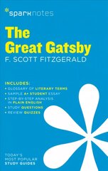 Great Gatsby SparkNotes Literature Guide cena un informācija | Vēstures grāmatas | 220.lv