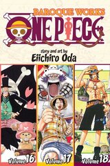 One Piece (Omnibus Edition), Vol. 6: Includes vols. 16, 17 & 18 cena un informācija | Fantāzija, fantastikas grāmatas | 220.lv