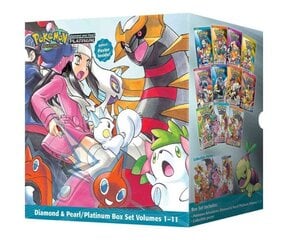 Pokemon Adventures Diamond & Pearl / Platinum Box Set: Includes Volumes 1-11 cena un informācija | Komiksi | 220.lv