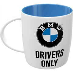 Nostalgic Art BMW Drivers Only krūze цена и информация | Стаканы, фужеры, кувшины | 220.lv