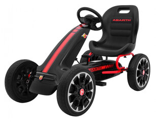 Миниатюрный картинг Gokart ABARTH, черный цена и информация | Игрушки для мальчиков | 220.lv