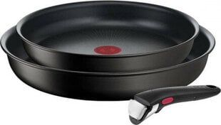 Tefal Teflona panna L7639DISP9A Ø 22 cm Ø 26 cm 2 Daudzums cena un informācija | Pannas | 220.lv