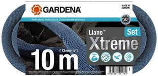 Tekstila šļūteņu komplekts Gardena Liano Xtreme, 10 m cena un informācija | Laistīšanas sistēmas | 220.lv
