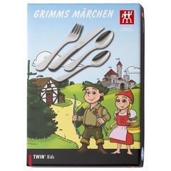 Zwilling Grimms Fairy Tales комплект столовых приборов для детей 4 предмета цена и информация | Столовые приборы | 220.lv