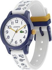 Lacoste unisex kinder analogā kvarca rokas pulkstenis ar silikona rokassprādzi 2030011 B07G4T3B51 цена и информация | Аксессуары для детей | 220.lv