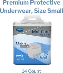 Molicare® Premium Mobile 6 Tropfen GR. Mazs UnitCount 14 B08B8WLBGF cena un informācija | Higiēnas preces māmiņām | 220.lv